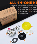Premium Replacement Carburetor For Troy Bilt Weedeater Trimmers TB22 TB22EC TB32EC TB225 TB80EC Bolens Kit Components