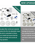 Upgraded Pool Cleaner Rebuild Repair Kit For 180 280 And TR28P Automatic Pool Cleaners with parts comparison