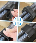 Outdoor Wicker Furniture Fasteners And Sofa Clips For Securing Rattan Chairs And Sectional Sets Weather Resistant Plastic Clamps