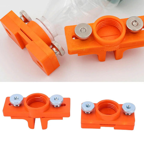 Super Straight Up Adjustable Wood Glue Applicator That Slips Right Past The Hassle For Even Coverage On Any Woodworking Job With Reliable Flow And Right On The Money Results, close-up of orange ABS frame with precision flow regulator.