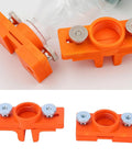 Pro Level Hella Slick Edge Banding Glue Dispenser With Adjustable Pressure For Furniture Cabinet Making On 10 To 30mm Boards Delivering Solid Woodworking Results With Abs Build - orange plastic design close-up