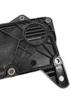 Volvo PCV Valve Oil Trap With Gasket 2.0L for 4 Cylinder Engines 2014-2022, black plastic casing close-up