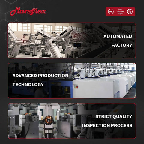 Automated factory with machinery and advanced production technology for manufacturing quality products.
