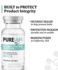 PureLabs Reconstitution Solution, 3mL glass vial, research use only.