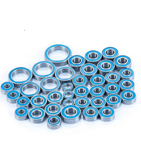 RC Ball Bearing Kit 39pcs Upgrade Parts For Traxxas TRX4 Bronco 1 To 10 Crawler Car Must-Have Upgrades For Smoother Transmission Power Transfer And Beefed-Up Durability, steel bearings