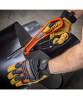 Lightweight Aluminum Tinner Snips With Torque Control Rings And Adjustable Pivot Bolt For Clean, Easy Metal Cutting 12 Inch WAL13S