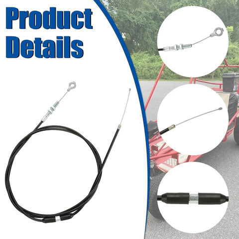75 Inch Go Kart Throttle Cable For Predator 212cc 196cc GX160 GX200 VM22 VM24 Engines With Brake Return Spring Replacement