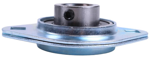 3/4 Inch Pressed Steel Two Bolt Flange Bearing SBPFL204-12 SBSFL204-12 for dump truck tarp systems side view