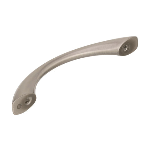 Vaile Satin Nickel Cabinet Pull Three And Three Quarters Inches Center To Center Ninety Six Millimeters Contemporary Drawer Pull