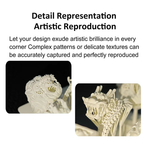 Game Changing Castable Jewelry Resin For Dlp Lcd 3D Printers 405Nm Uv Curing High Wax Blend No Sweat Burnout With Killer Resolution Smooth Workflow White 500G