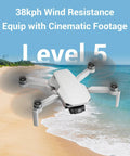 4K Drone With Camera For Beginners And Adults, 6.2 Mile Transmission Range, 31 Minute Flight Time, over beach, Level 5 wind resistance