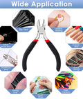Beast Pro Grade Wire Cutters For Crafts And Jewelry Making, Small Side Cutters with images showing wide application uses