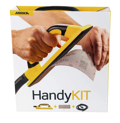 Pro Grade Dust Free Hand Sanding Block Kit 3 In X 9 In With Hook And Loop Backing, 55 Hole Abranet Mesh Sheets box front