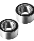 Front Two Piece Wheel Bearings Assembly For 1990 To 2002 Volkswagen Cabrio Corrado Golf Jetta Passat Premium Quality Direct Replacement Front