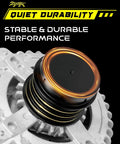 Upgraded Heavy Duty Alternator Motor For Toyota Camry Rav4 Scion Tc 2012 2016 close up of clutch pulley design.