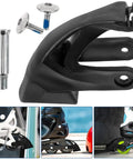 Roller Skate Brake Pad Replacement 4.13 X 3.46 X 1.57 Inch Universal Inline Heel Brake shown with installation screws