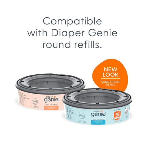 Registry Gift Set Includes Complete Diaper Pail With Foot Pedal Odor Control System 8 Refill Bags And 1 Carbon Filter Perfect Starter Kit