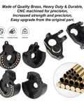 Brass Front And Rear Portal Cover Steering Knuckle Counterweights For Vanquish VS4 10 1 10 RC Crawler F10 Portal Axle Phoenix LCG VRD Kit