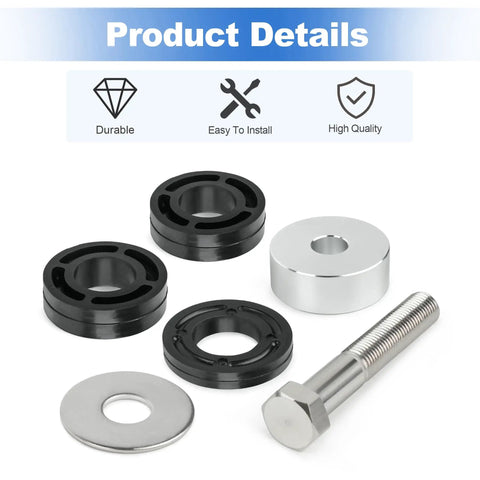 HO5090 Hydraulic Steering Cylinder Spacer Kit For Low HP Outboard Boats Compatible With Teleflex HC5345 3 HC5348 3 HC5358 3 Includes Tiller Bolt Fender Washer Aluminum Spacer Yamaha Spacer