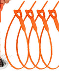 Four Pack Flexible Drain Snake For Stubborn Pipe Clogs And Hair Buildup In Kitchen Sinks Bathrooms And Showers Features Nifty Barbed Wand.