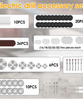 115Pcs Cutting Discs Set For Rotary Tool Accessories With HSS Circular Saw Blades Diamond Cutting Wheel Resin Cutting Discs Diagram
