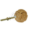 12 Pack Nautical Jute Rope Cabinet Knobs Set For Beachy Coastal Home Decor Easy Install Drawer Pulls And Door Handles Handmade Rope Knot Cabinet Hardware Perfect For Cabinets Dressers And Cupboards, jute rope knob with screw