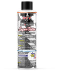 Front view of REV X E85 Super Tester ethanol testing kit bottle with white label and black cap.