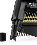 Close-up view of 21 Degree Full Round Head Framing Nailer with 2 inch to 3 and a half inch nails, featuring tool-free depth adjustment.