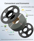 PLA Filament Refill 1.75mm 1Kg Gray For Reusable Spools Eco Friendly And Wallet Friendly With About Two Hundredths Of A Millimeter Dimensional Accuracy And Broad Spool Compatibility For Most Reusable Spool Systems diagram