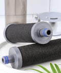 Two Point Zero Carbon Shower Head Filter With Two Point Zero Carbon Refill Cartridge Included To Remove Chlorine Heavy Metals And More