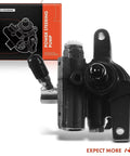 Brand New Power Steering Pump For Toyota Rav4 1997 To 2000 2.0L 4 Cylinder with detailed metal assembly view.