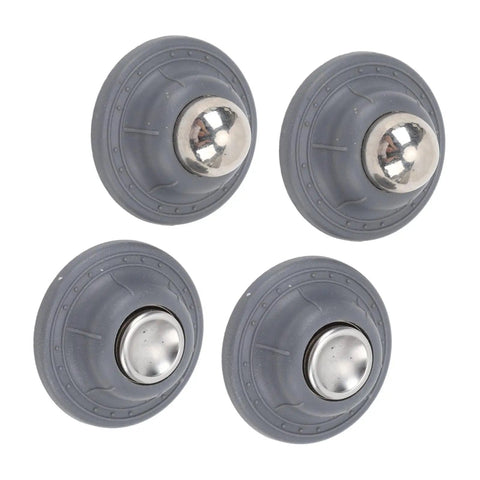 RV Magnetic Door Catch Set In ABS And Stainless Steel, Quiet Door Holder Latch Pair With Screw Or Tape Mount, Spring Design