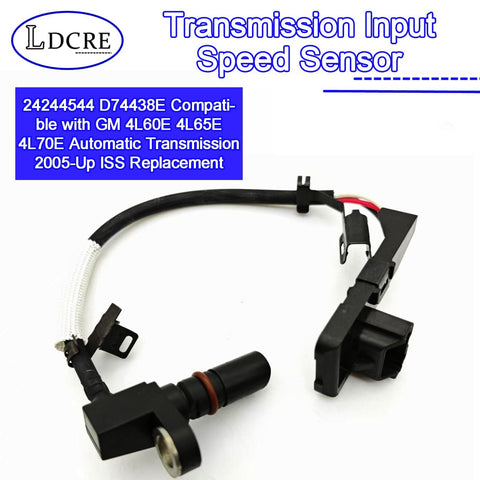 Input Speed Sensor For GM 4L60E 4L65E 4L70E Automatic Transmissions 2005 And Up Direct Fit Plug And Play Replacement For OEM 24244544 D74438E ISS Sensor With Durable Precision And Easy Install