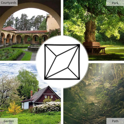 DIY Friendly Rhombus Pattern Stone Mold Paving Molds For Concrete Walkways And Garden Paths Reusable