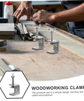Two Pack Heavy Duty Clamps For Woodworking Quick And Secure C Clamps For Small To Large Materials Portable Opening Shaped Tool