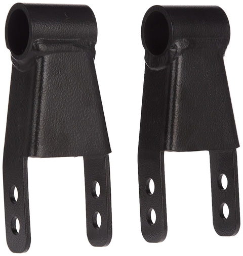 2 Inch Adjustable Lift Shackles for Jeep Cherokee XJ 1984-2001, metal construction, front view displaying bolt holes