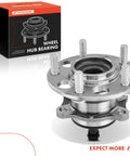 Rear Wheel Bearing And Hub Assembly With ABS And 5 Lug For Hyundai Elantra 2017 2020 And Kona 2018 2022 FWD Only, Heavy Duty Replacement