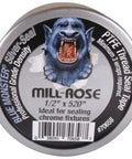 Blue Monster Silver PTFE Thread Seal Tape 1/2 Inch By 520 Inches For Leak Proof Plumbing Pro Grade Tape For Water Gas And Air Lines Heavy Duty Roll Pack Case Of 30 label