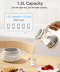Bottle Warmer With Night Light And Fast Cooling Fan Instant Water Warmer For Bottles Electric Tea Kettle Style Warmer