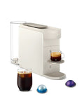 Vertuo Up All In One Coffee And Espresso Maker In White By DeLonghi With Six Brew Sizes From 5, 8, 12 And 18 Ounces Plus Single And Double Espressos, Built In Iced Coffee Mode, And A Large 47 Ounce Water Tank For Easy Daily Brews