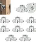 10 Pack Badass M12 T Nuts Built Tough With Rock Solid Zinc Plated Carbon Steel And Wide Round Base For Effortless Screw Installation