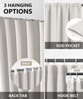 Rustic Barn Door Style Kitchen Curtains 2 Panels 26 By 36 Inch Linen Fabric hanging options: rod pocket, back tab, and hook belt