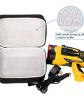 Protective Carry Case for Stanley FatMax SL10LEDS 2200 Lumen Lithium Ion Ultra Bright LED Spotlight Flashlight with velvet lining