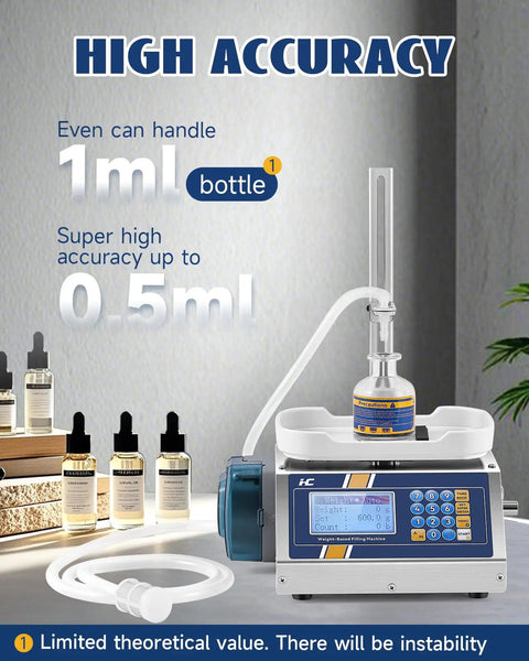 Straight Up Automatic Liquid Filler Machine With Digital Scale And Heavy Duty Peristaltic Pump For Essential Oil Perfume And Spray Bottles Dead Nuts Accurate No Hassle Setup For Serious Grind Workers