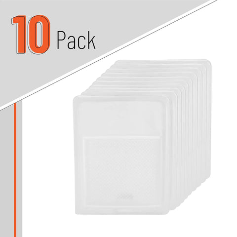9 Inch Paint Tray Liners Pack Of 10 For Quick Color Swaps White Plastic Roller Tray Liners That Fit Standard Trays Crack Resistant And Durable