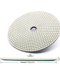 Check Out This Awesome 7 Inch Diamond Polishing Pad Made For Granite And Marble. 7 inch disk with 0.79 inch hole for wet use.
