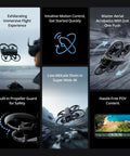 Avata 2 Fly More Combo With 3 Batteries FPV Drone With 4K Camera For Grown Ups immersive thrill ride with built-in propeller guard