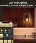 Smart White Ambiance A21 LED Bulb 100W Equivalent for Indoor Lighting with 1600 Lumens E26 Base in kitchen setup