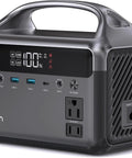 Portable Power Station 300W With 600W Surge 192Wh LiFePO4 Battery 110V AC Outlet compact design with LED display and USB ports