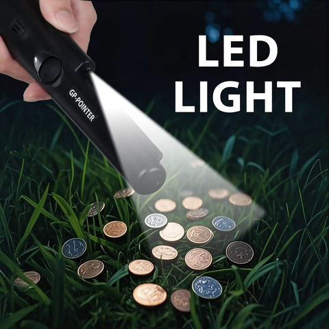Handheld Metal Detector Pinpointer Hit The Spot Search Tool For Beach And Backyard Snags High Sensitivity Vibration Buzz Fast Finds Zero Sweat Searching For All Levels